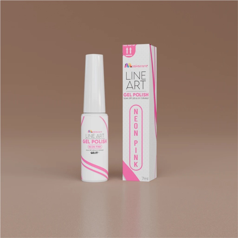 Line Art Gel 7ml – Neon Pink