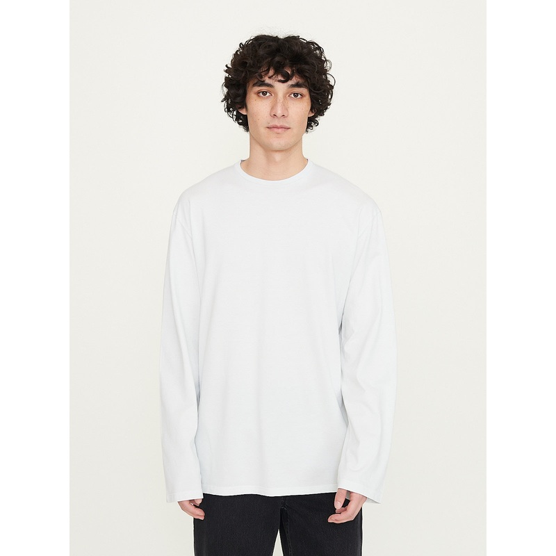 Round Neck T-Shirt in Perle