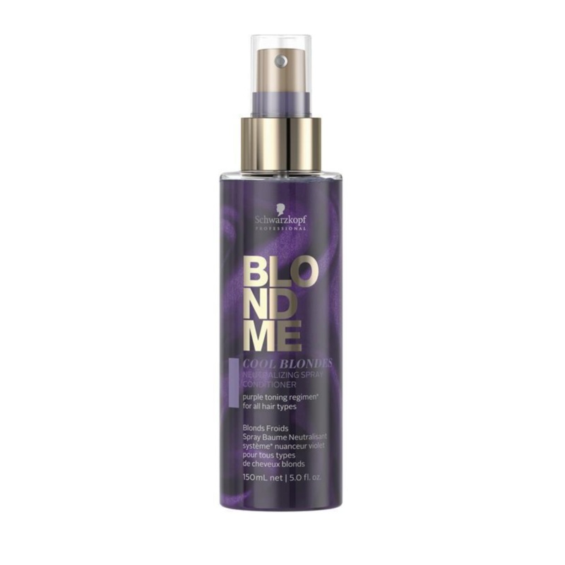 SCHWARZKOPF BLONDME COOL BLONDES NEUTRALIZING SPRAY CONDITIONER 150ML
