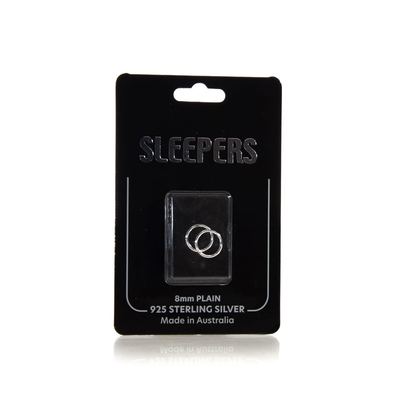 ADNOHR Sleepers 925 Sterling   Plain  |  Various Sizes And Colours