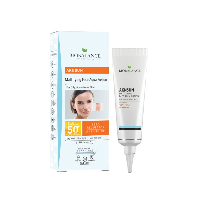 Bio Balance Aknsun Mattifiying Face Aqua Fusion SPF50+ 40ml