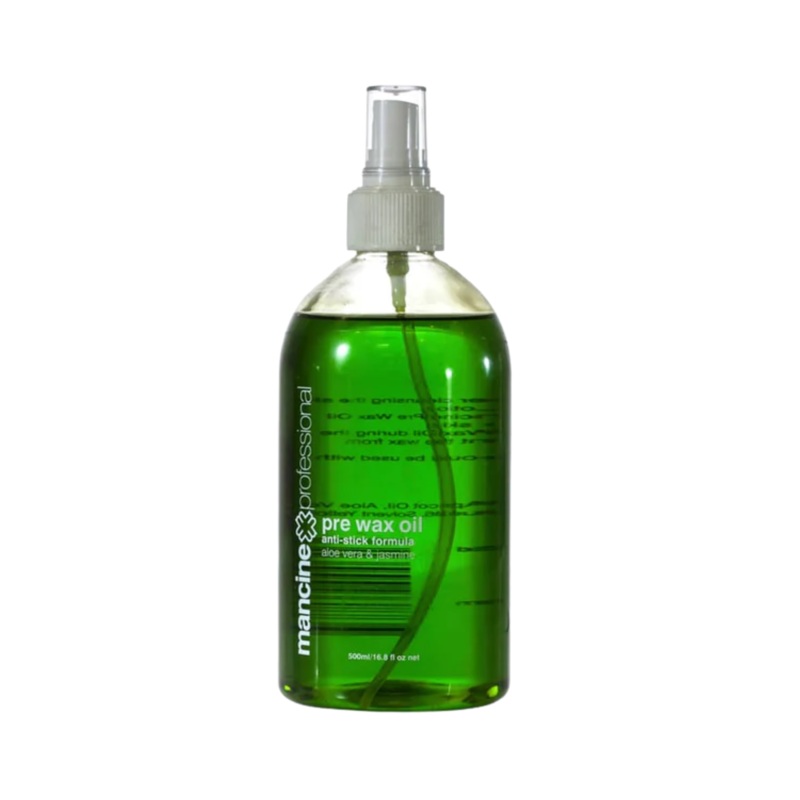 MANCINE PROFESSIONAL PRE WAX OIL 500ML ALOE VERA & JASMINE