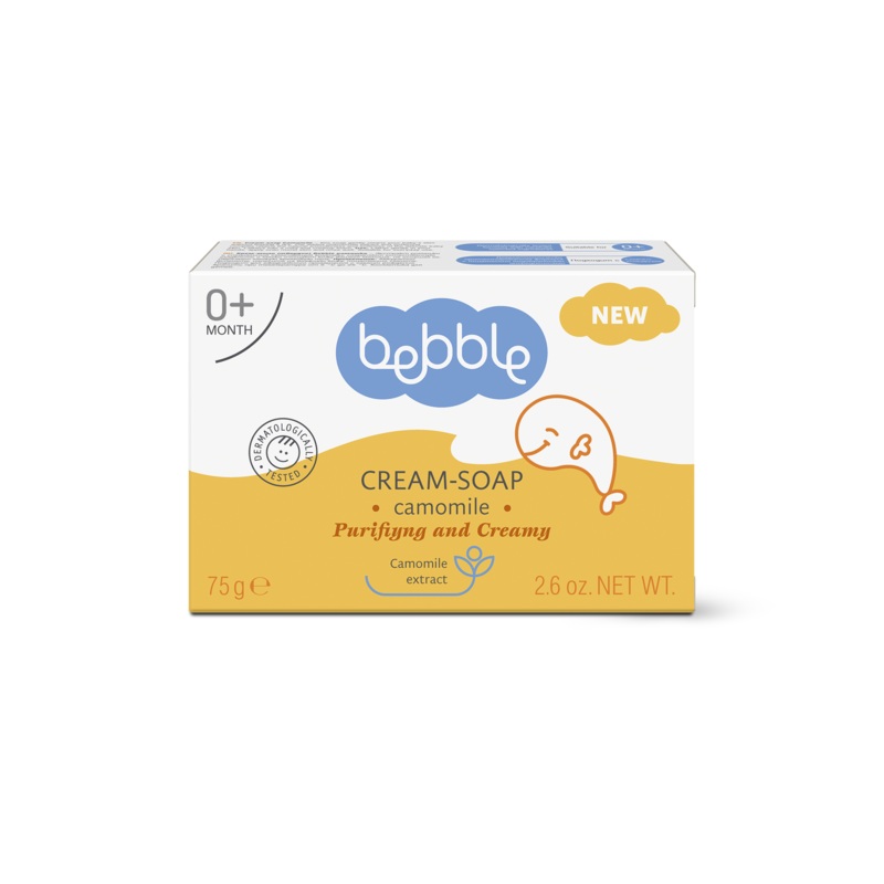 Bebble Chamomile Cream Soap Bar 75g