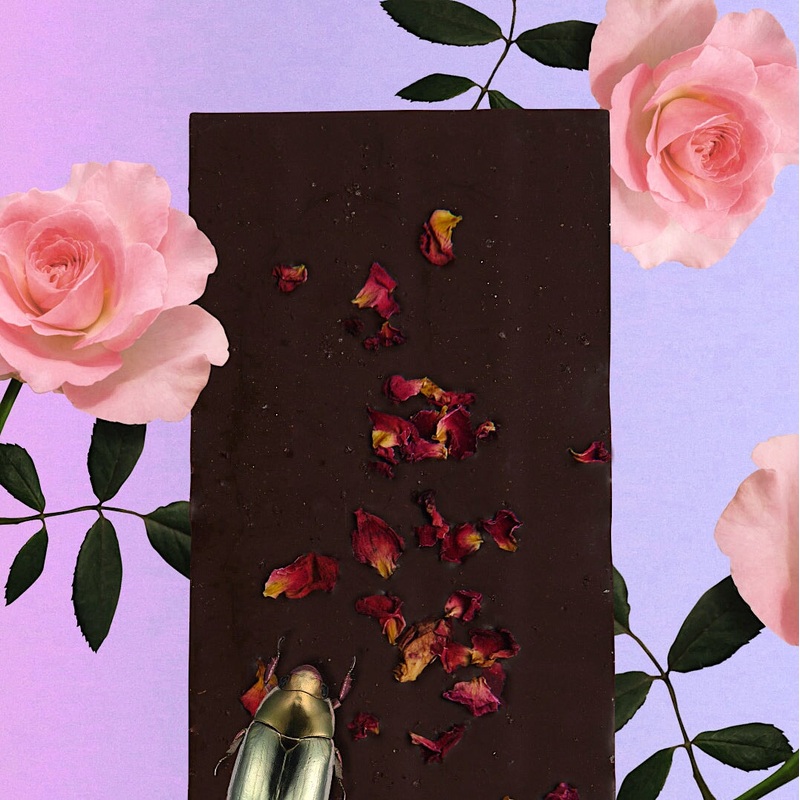 Cosmic Dealer 100 % Dark Chocolate Chai & Rose Afternoon Chill