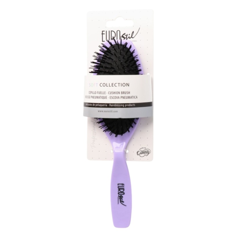 EUROSTIL OVAL CUSHION BRUSH SOFT COLLECTION – MIXED COLOURS