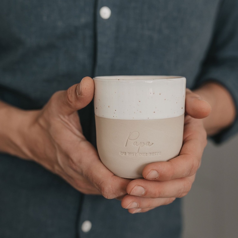 Becher PAPA DU BIST DER BESTE – Eulenschnitt (Limited Edition)