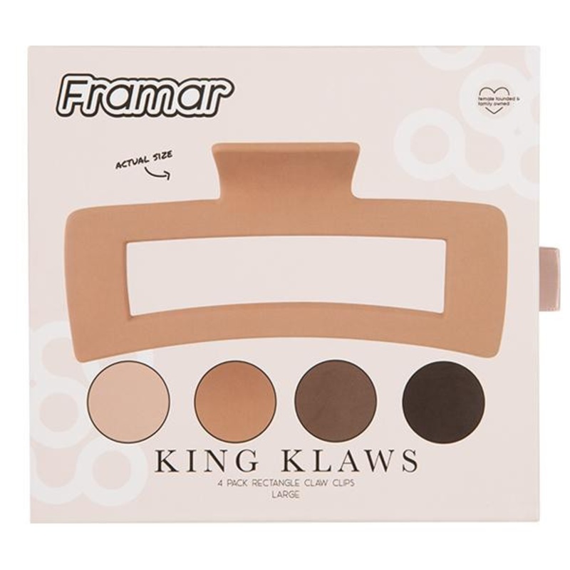 Framar — King Klaws – Neutrals – 4/pack