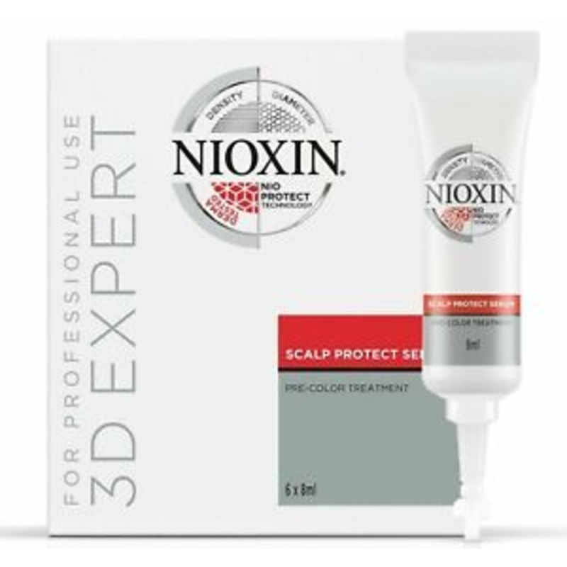 Nioxin 3D Expert Scalp Protect Serum Pre-Color Treatment – 6 X 8 ml