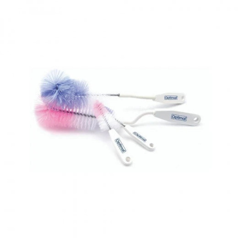 Optimal Rotary Bottle And Nipple Brush Assorted