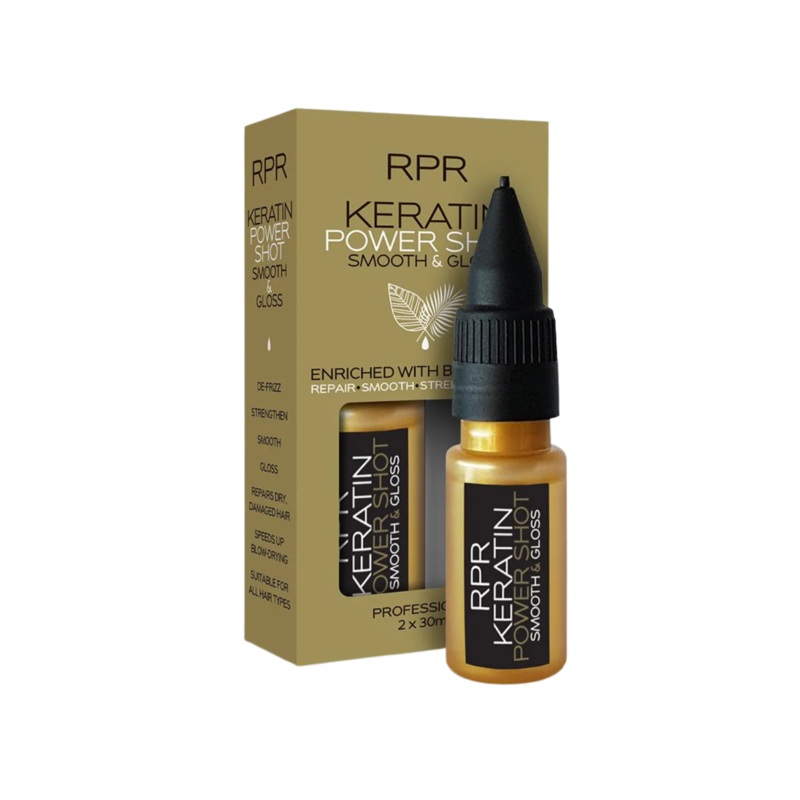 RPR KERATIN POWER SHOT TWIN PACK 2 X 30ML