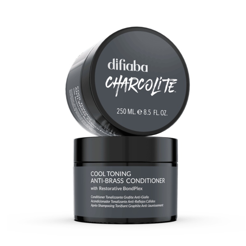 DIFIABA Charcolite Cool Toning Anti-Brass Conditioner | Various Sizes