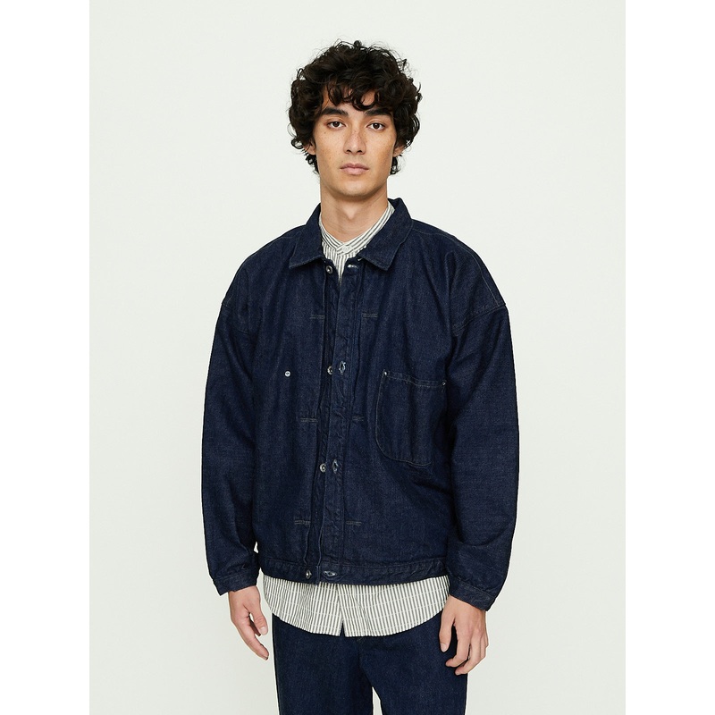 I.McCready Trucker Jacket in Indigo