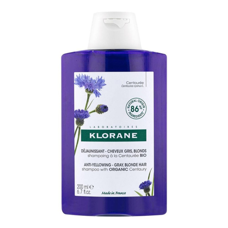 Klorane – Anti Yellowing Centaury Shampoo