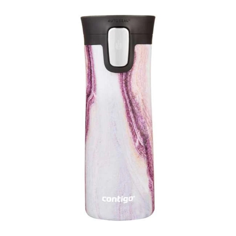 Contigo Autoseal Pinnacle Couture Vacuum Insulated Stainless Steel Travel Mug  420 ml, Sandstone