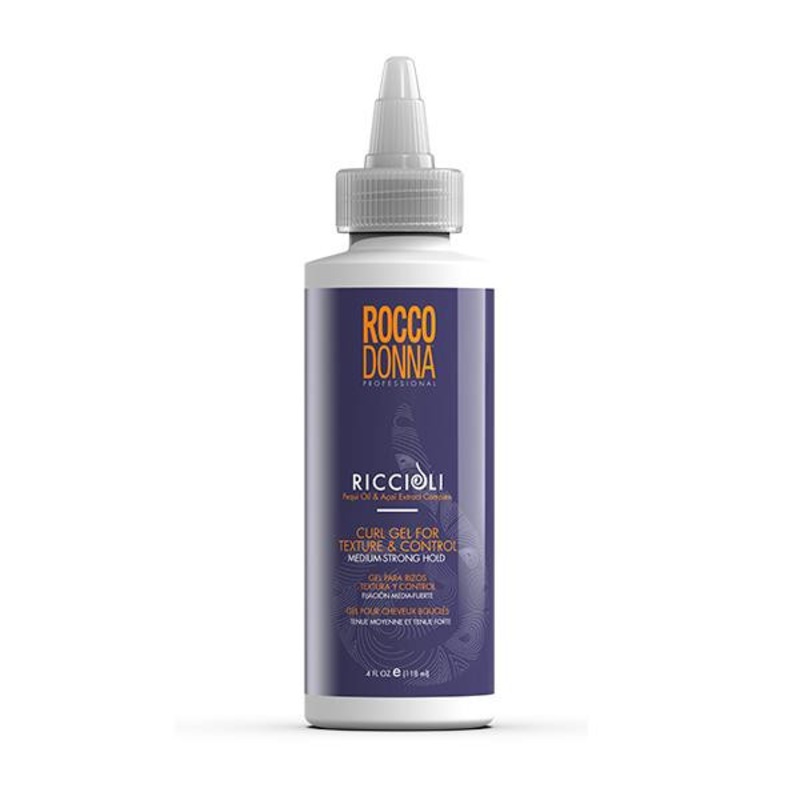 Rocco Donna — Curl Gel for Texture & Control – Medium-Strong Hold 4oz