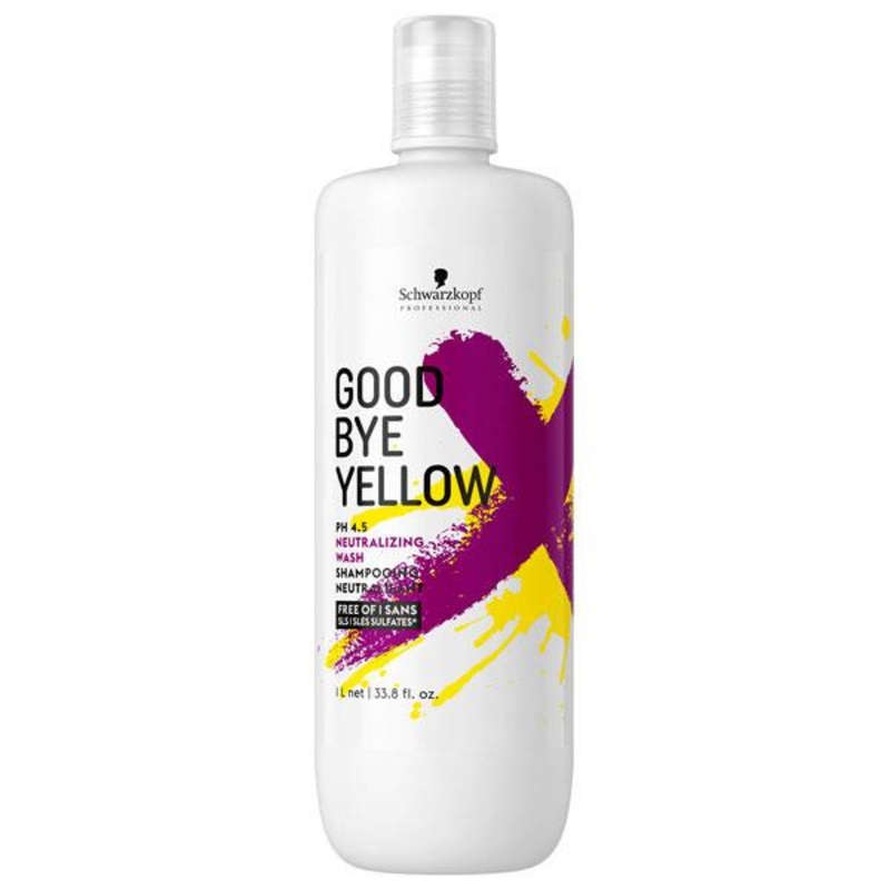 Schwarzkopf – Bonacure — Goodbye Yellow – Wash 33.8oz