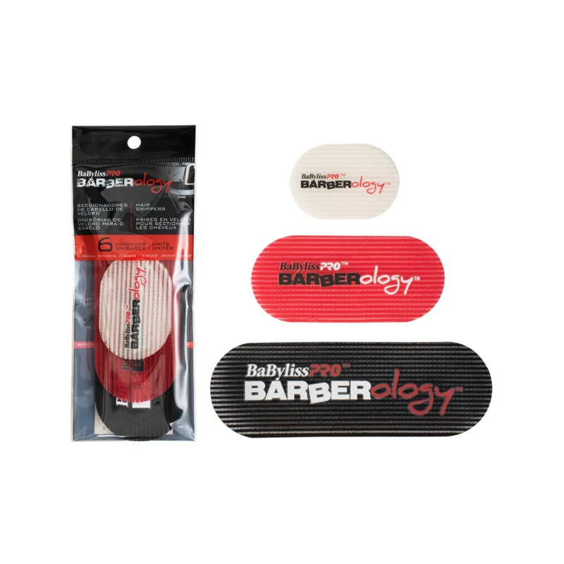 BABYLISS PRO BARBEROLOGY HAIR GRIPPERS 6 PACK