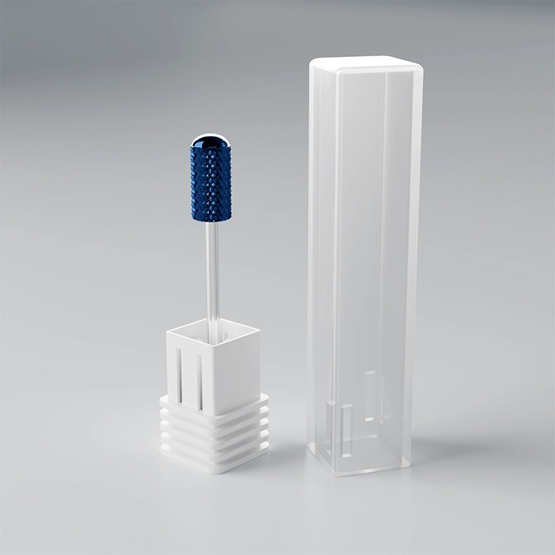 Blue Carbide E-File Bit – 3/32″ Barrel Smooth Top