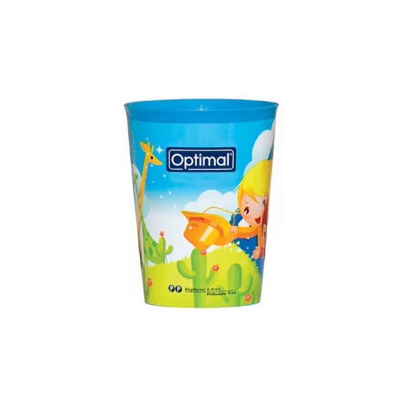 Optimal P.P .2 Baby Plastic Cup 310Ml