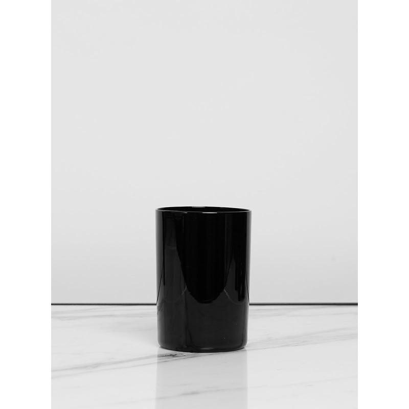 Pasta di Vetro Large Cilidrico Glass in Black