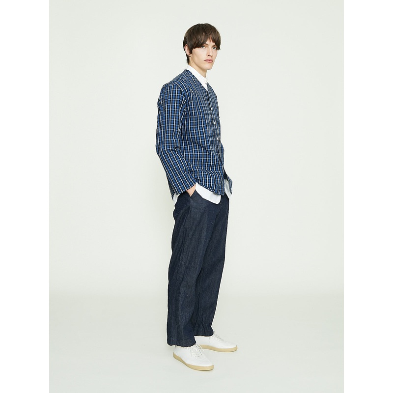 Soft Shirt in Italian Blue Check