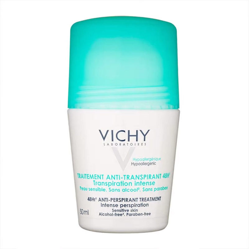 Vichy Deodorant 48 Hour Intensive Anti-Perspirant Roll On 50ml