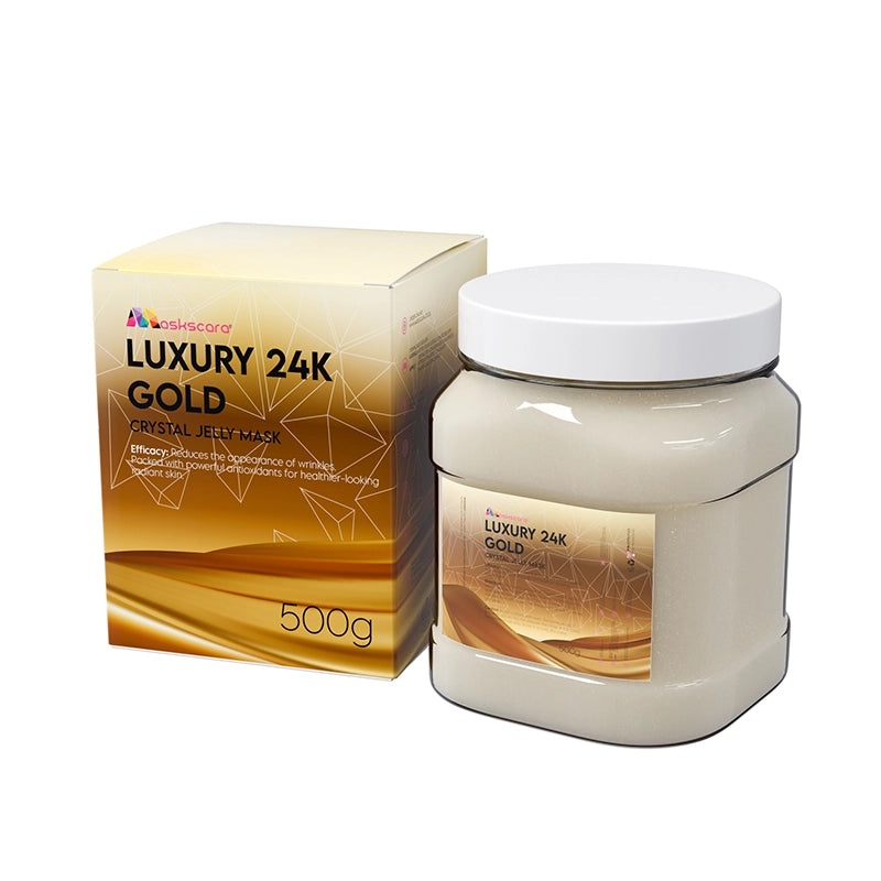 Crystal Jelly Mask Luxury 24k Gold