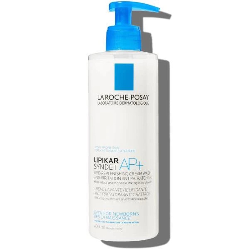 La Roche Posay Lipikar Syndet AP+ Body Wash for Eczema Prone Skin 400ml