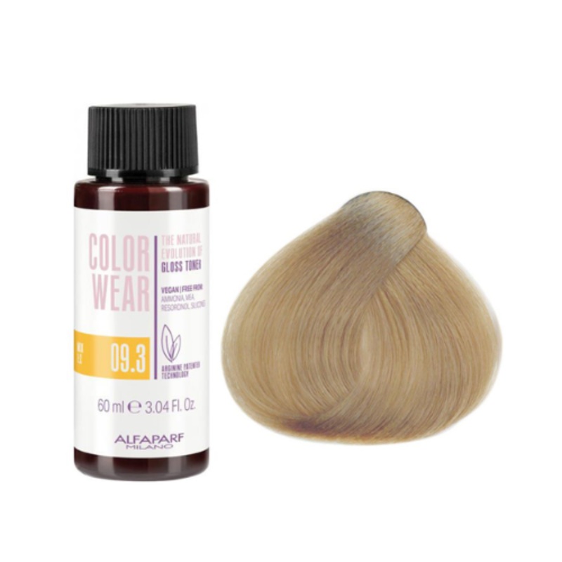 ALFAPARF MILANO COLOR WEAR GLOSS TONER 60ML 09.3