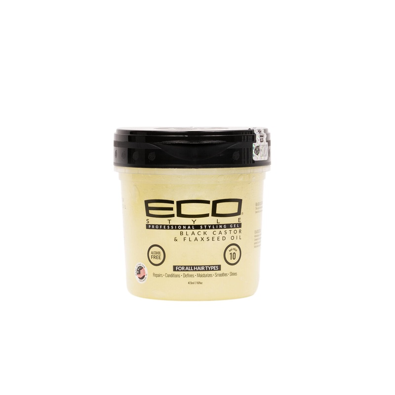 ECO STYLE BLACK CASTOR & FLAXSEED GEL