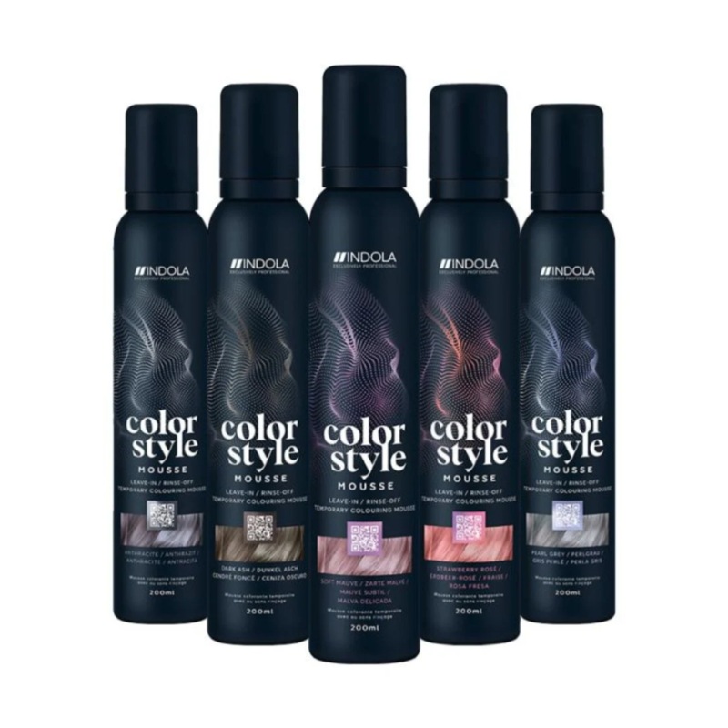 INDOLA Color Style Mousse | 200ml, Various Colours