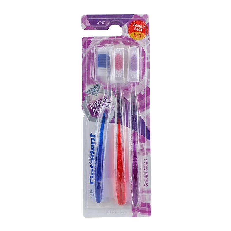 Ciptadent Crystal Clean 3 Brushes Soft