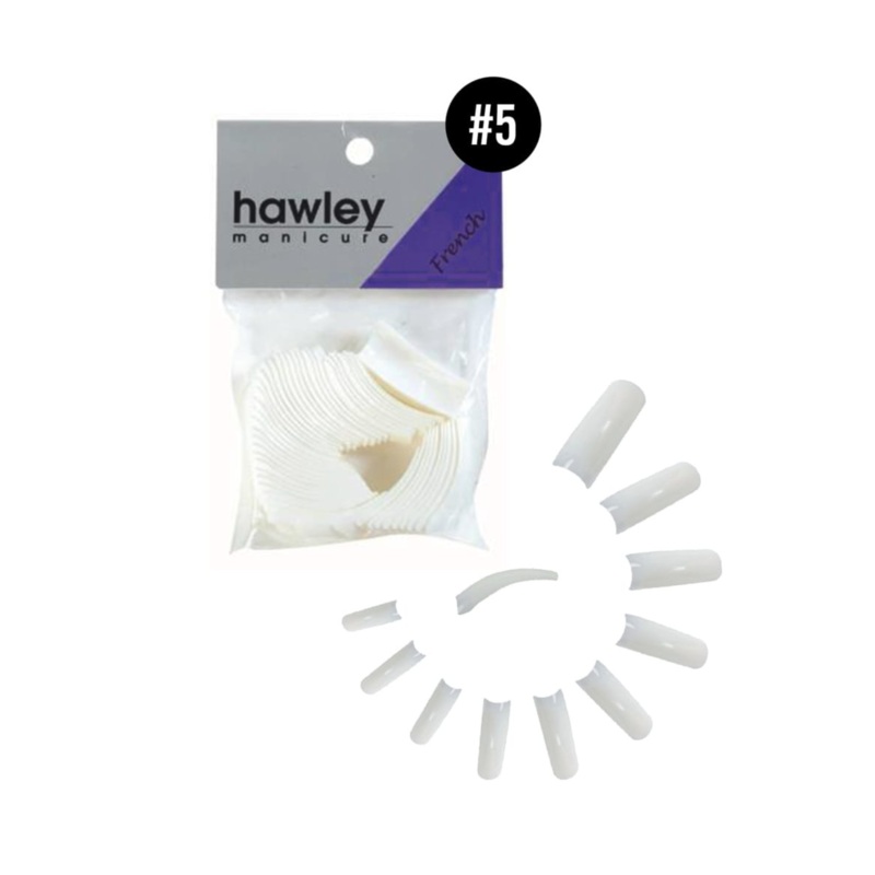 HAWLEY MANICURE FRENCH WHITE TIPS 50PK #5