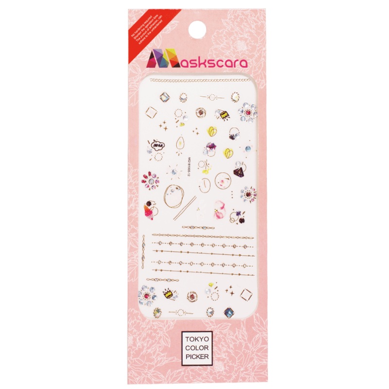 Nail Art Sticker – Mixed Patterns (MG181005-12)