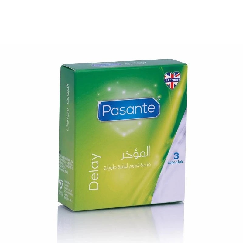 Pasante Delay Infinity Condoms 3’s