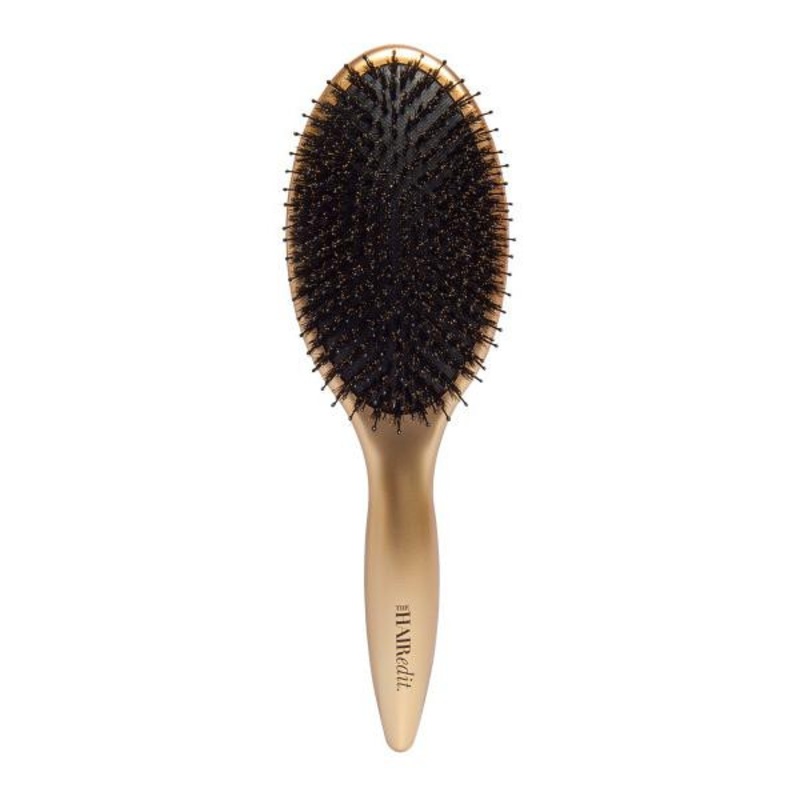 THE HAIR edit — Boar Bristle Finish and Shine Brush