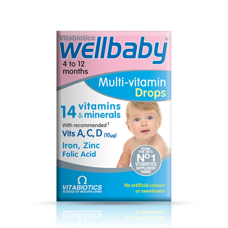 Vitabiotics – Wellbaby Infant drops 30ml