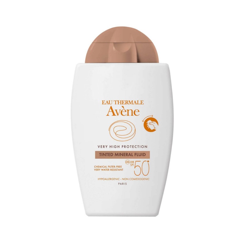 Avne – Very High Sun Protection Tinted Mineral Fluid SPF50+ 40ml