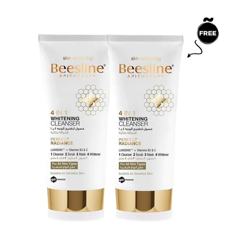 Beesline – 4 In 1 Whitening Cleanser Kit ( 1+1 Free )