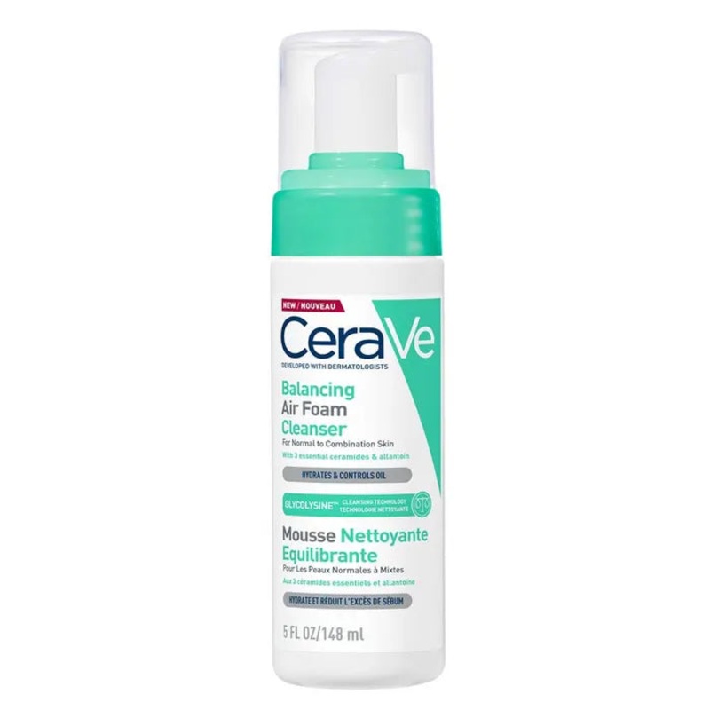 CeraVe – Balancing Air Foam Foaming Facial Cleanser 148ml