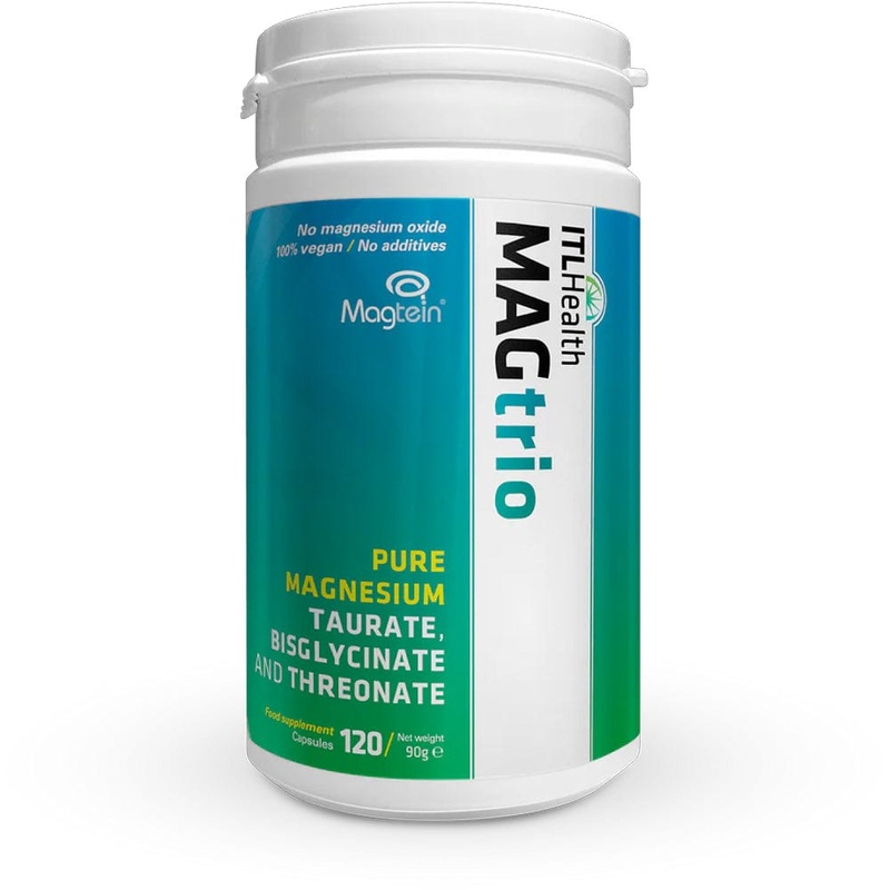 MAGTrio Pure Magnesium Taurate, Bisglycinate & Threonate Capsules