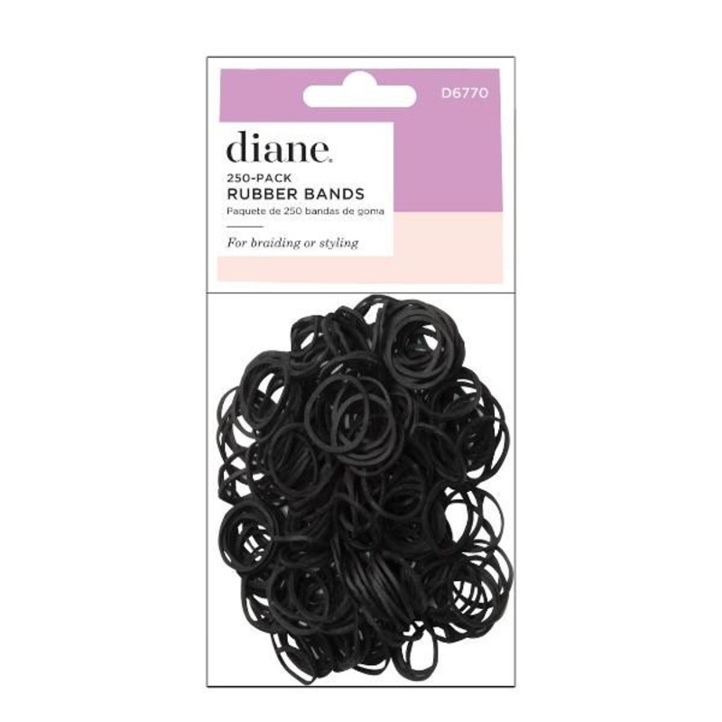 Diane — Rubber Bands Black 250 pack