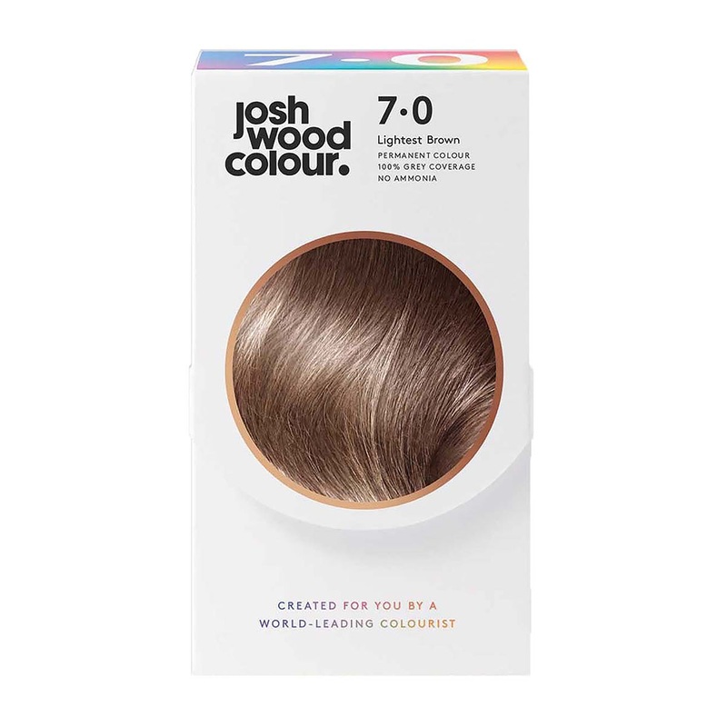 Josh Wood Colour Permanent Colour Kit – 7 Lightest Brown