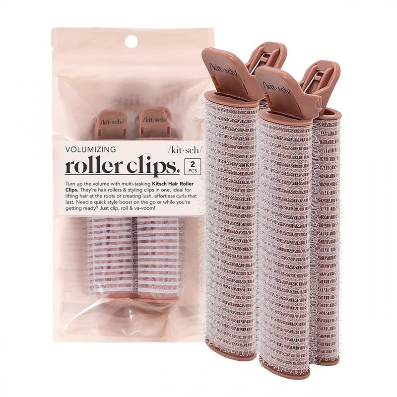 Kitsch — Volumizing Roller Clips – Terracotta 2pc
