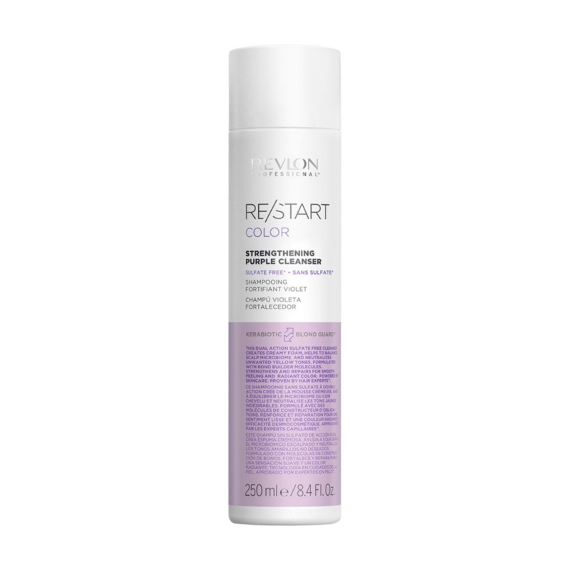 REVLON RESTART Color Strengthening Purple Cleanser | Various Sizes