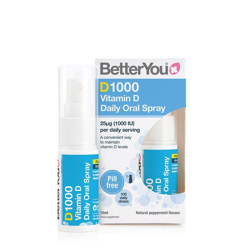BetterYou D1000 Vitamin D Daily Oral Spray 15ml