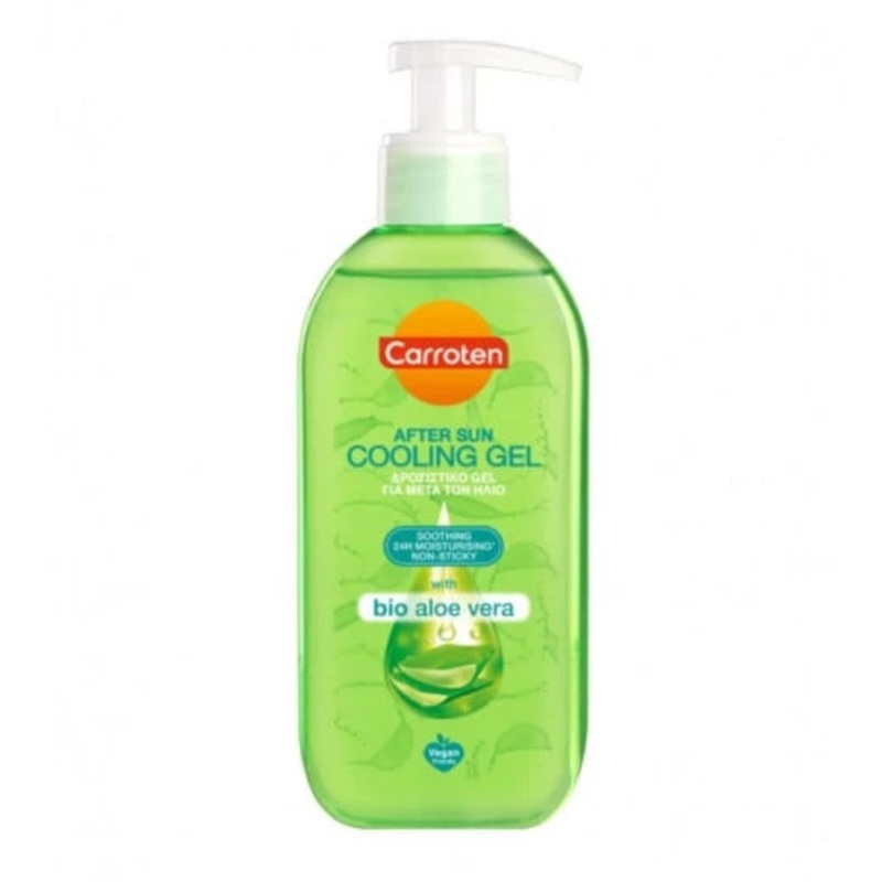 Carroten After-Sun Cooling Gel with Bio Aloe Vera 200ml
