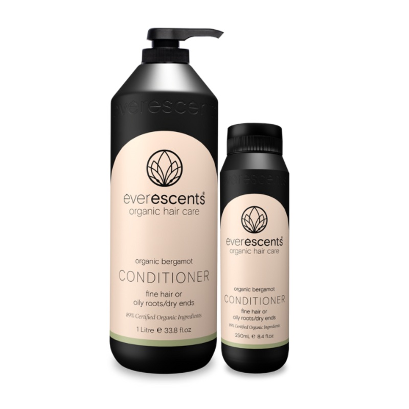 EVERESCENTS Organic Bergamot Conditioner  |  Various Sizes