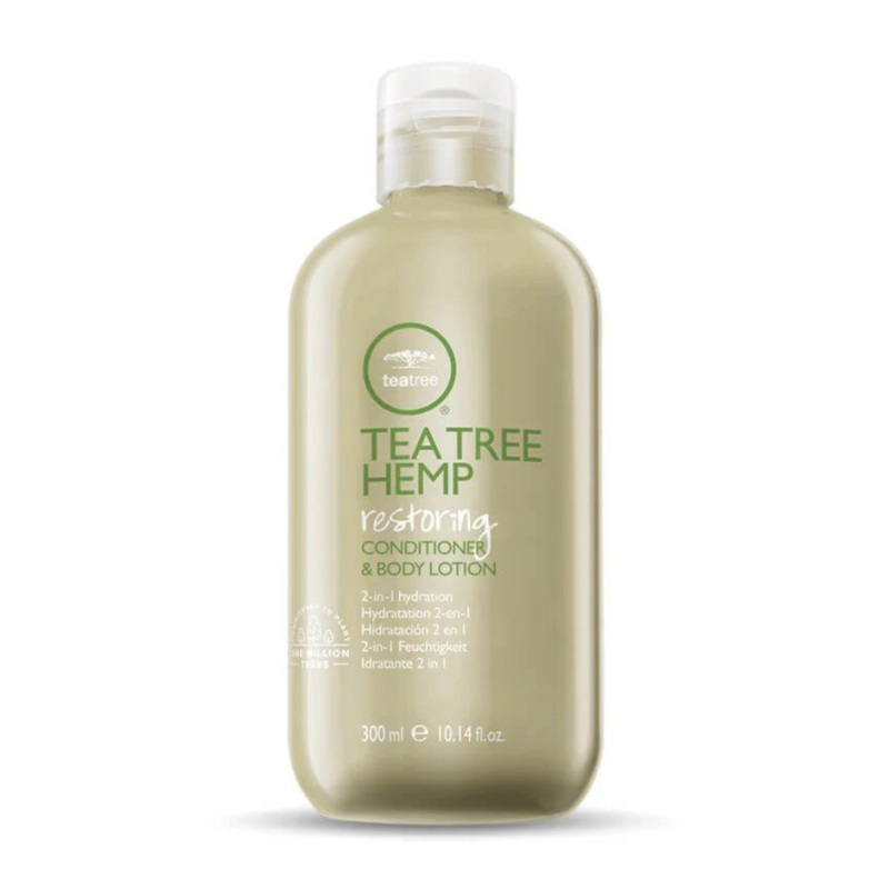 PAUL MITCHELL TEA TREE HEMP RESTORING CONDITIONER & BODY LOTION 300ML