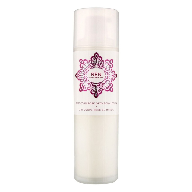 REN Moroccan Rose Otto Body Lotion.